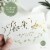 Thank You Wedding Cards with Envelopes & Stickers, 100 Bulk Pack, Gold Foil Perspective: back