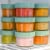 Sage Spoonfuls Reusable Glass 4oz Baby Food Jars With Airtight Lids - 12-Pack Perspective: back