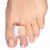 ZenToes Gel Toe Separators for Bunions, Overlapping Toes and Drift Pain - 4 Pack (Glitter) Perspective: back