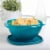 Tupperware Heritage Square Bowl - Mysterious Green Perspective: back