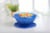 Tupperware Heritage Square Bowl - Basic Blue Perspective: back