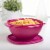 Tupperware 11.75-Cup Square Heritage Bowl - Radish Perspective: back
