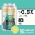 NØ MØ Non-Alcoholic Bright Sky Pils Craft Beer Perspective: back