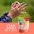 ZenToes Open Toe Tubes Fabric Gel Lined Sleeves Protect Corns, Blisters - 5 Pack (Medium) Perspective: back