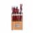 Ergo Chef Crimson 15 Piece Knife Block Set Perspective: back