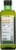 California Olive Ranch® Destination Series Mild Blend Extra Virgin Olive Oil Perspective: back