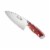 Ergo Chef CRIMSON 8"Chef knife - Red G10 Handle Perspective: back