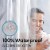 36&quot; W x 72&quot; H Frosted PEVA Extra Heavy Weight Shower Liner - Liba Perspective: back