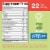 SmartyPants Kids Multi & Fiber & Omegas 3 Fish Oil Gummy Vitamins with D3, C & B12 - 90ct Perspective: back