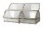 VegTrug Cold frame Greenhouse 1.8m Gray Wash FSC 100% Perspective: back