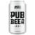 10 Barrel Brewing Co. Pub Lager Craft Beer Perspective: back