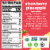 Noka® Strawberry Pineapple Superfood Smoothie Fruit Pouch Perspective: back