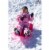 Slippery Racer Downhill Sprinter Kids Toddler Plastic Toboggan Snow Sled, Blue Perspective: back
