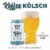 Huss Brewing Co. Koffee Kolsch Perspective: back