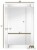 Hamilton Hills 24 x36  Silver Framed Vanity Mirror | Beveled Edge Frame Perspective: back