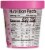 Baskin Robbins® Gold Medal Ribbon® Ice Cream Pint Perspective: back