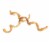 JoJo Modern Pets 7 Inch-10 Inch Beef Curly Bully Stick - All Natural Dog Treats Perspective: back