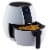 GoWISE USA 3.7-Quart Programmable Air Fryer, White Perspective: back