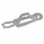 Northlight Set of 500ct Clear Gutter and Shingle Christmas Light Clips Perspective: back