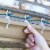 Simple Living Solutions Universal Gutter Shingle Clips - White Perspective: back