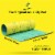 Aqua Lily Pad 18 Ft Long Water Mat Playground Floating Foam Pad for Lake, Yellow Perspective: back