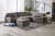 Sitswell Harmony Right Hand Facing Gray Chair Sectional Perspective: back