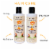 KYVAN Honey & Coconut Rejuvenating Shampoo  and Nourishing Conditioner Set Perspective: back