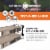 Disc-O-Bed Large Cam-O-Bunk Benchable Double Cot with Storage Organizers, Tan Perspective: back