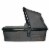 Venice Child Maverick Stroller Stand Alone Bassinet with Sunshade, Eclipse Black Perspective: back