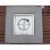 Elementi Manhattan 36 Concrete Outdoor 45,000 BTU Natural Gas Fire Pit Table Perspective: back