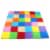 BalanceFrom 9 Color Extra Thick Interlocking Puzzle Foam Exercise Play Mats, 36 Perspective: back