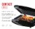 Chefman Compact Electric Contact Grill & Sandwich Maker - Black Perspective: back