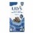 LILY'S Crispy Rice Dark Chocolate Style No Sugar Added Sweets Bar Perspective: back