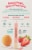 Goodpop® Organic Dairy Free Strawberry Shortcake Frozen Dessert Pops Perspective: back