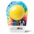 Da Bomb® Tie-Dye Bomb™ Yellow Full Size Bath Bomb Perspective: back