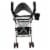 Ultralight, Infant & Toddler Umbrella Stroller Featuring Pink Floyd by Daphyl's Perspective: back