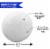 Botabee Classic White (7.8 ) Pool Volleyball | Standard Size Water Volleyball Perspective: back