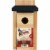 Natures Way Bird Products Bluebird Box House Perspective: back
