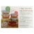 Sage Spoonfuls Tough Glass Tubs 4oz Borosilicate Glass Baby Food Jars - 6-Pack Perspective: back