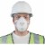 Softseal Large N95 360-Degree Silicone Seal 3D Respirator With Valve 16-90004 Perspective: back