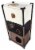 Pet Life Kitty-Square Obstacle Soft Folding Play-Active Collapsible Pet Cat House Furniture Perspective: back