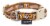 Touchdog Caliber Designer Embroidered Fashion Pet Dog Leash And Collar Combination Perspective: back