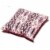 Touchdog 70s Vintage-Tribal Throwback Convertible Squared 2-in-1 Collapsible Dog House Bed Perspective: back