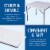Plastic Development 844FIH Steel Frame Foldable 34-inch Vinyl Card Table, White Perspective: back