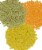 Clear Creek Lentil Pack: Green, Gold, Red Lentils, 12 LBS ( 3 - 4 LB Linen Bags) Perspective: back