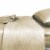 BedVoyage Melange Viscose from Bamboo Cotton Duvet Cover, Queen - Sand Perspective: back