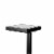 Contemporary Square Solar Path Light with 3 Ground Stake Mounting Options Perspective: back