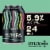 Crux Fermentation Project Glow Stick Hazy IPA Craft Beer Perspective: back