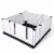 EZwhelp EZclassic 38 x38 Puppy Dog Whelping Box Playpen w/Rails & Liner, Black Perspective: back