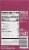 Cure® Berry Pomegranate Hydrating Electrolyte Mix Perspective: back